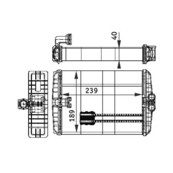 Système de chauffage MAHLE AH 110 000P