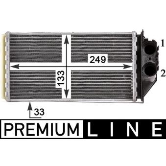 Système de chauffage MAHLE OEM 6448K4