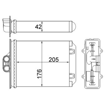 Système de chauffage MAHLE AH 216 000S