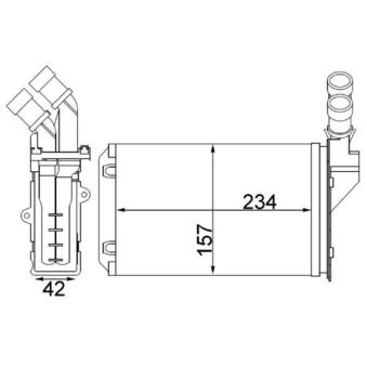 Système de chauffage MAHLE AH 217 000S