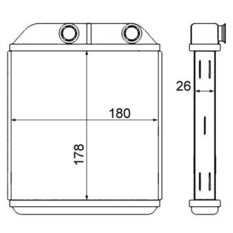 Système de chauffage MAHLE AH 237 000S