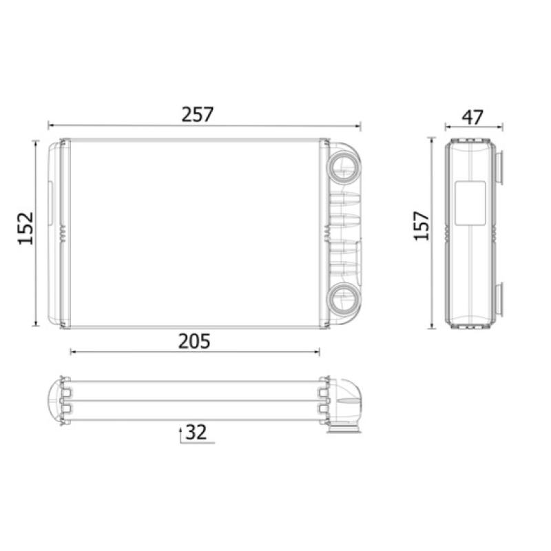 Système de chauffage MAHLE AH 258 000P - Visuel 1