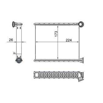 Système de chauffage MAHLE [AH 269 000S]