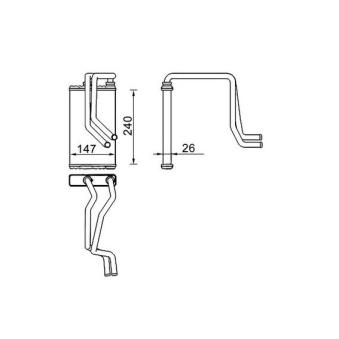 Système de chauffage MAHLE AH 271 000S