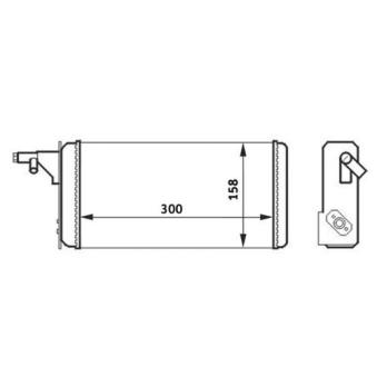 Système de chauffage MAHLE OEM 46722023