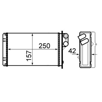 Système de chauffage MAHLE AH 67 000S