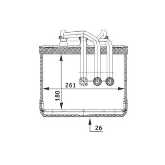 Système de chauffage MAHLE AH 80 000P