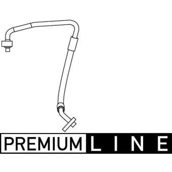 Conduite à haute pression, climatisation MAHLE [AP 84 000P]