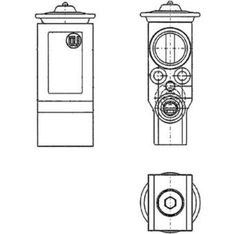Détendeur, climatisation MAHLE [AVE 61 000P]