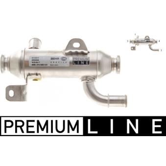 Radiateur, réaspiration des gaz d'échappement MAHLE CE 33 000P