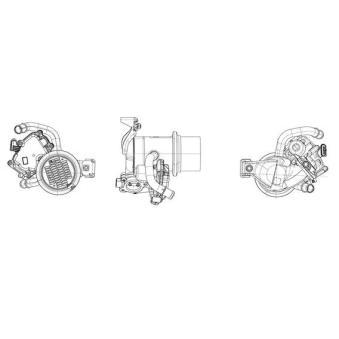 Radiateur, réaspiration des gaz d'échappement MAHLE OEM 04L131512AJ Radiateur, réaspiration des gaz d'échappement MAHLE OEM 04L131512AJ
