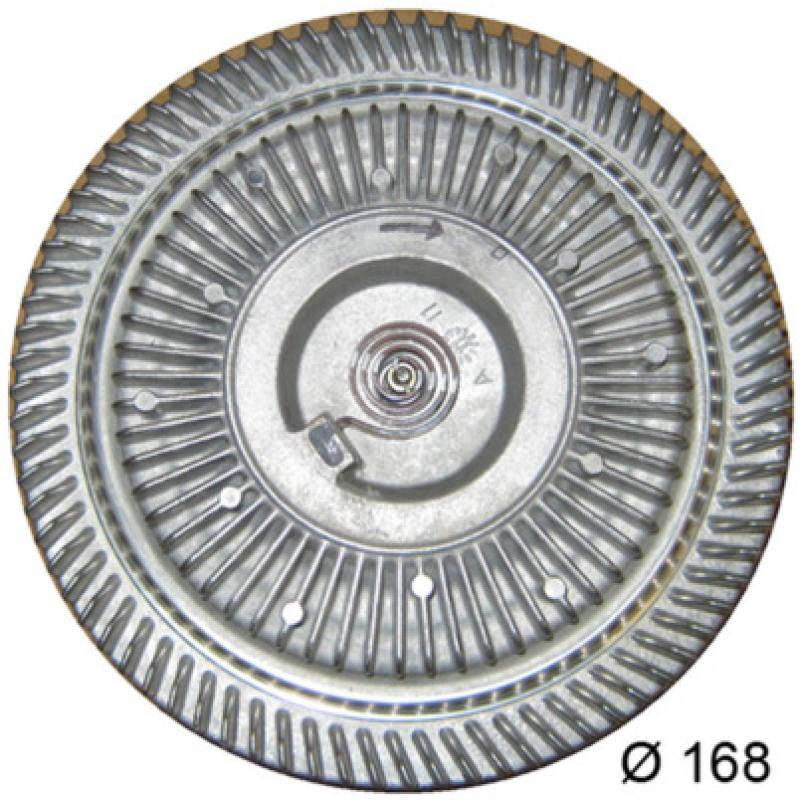 Embrayage, ventilateur de radiateur MAHLE CFC 123 000P - Visuel 1