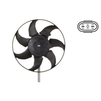 Ventilateur, refroidissement du moteur MAHLE [CFF 19 000S]
