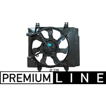 Ventilateur, refroidissement du moteur MAHLE CFF 220 000P