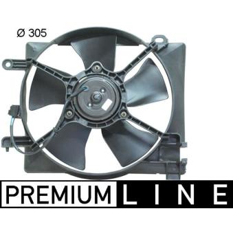 Ventilateur, refroidissement du moteur MAHLE [CFF 224 000P]