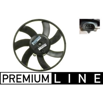 Ventilateur, refroidissement du moteur MAHLE CFF 234 000P pour FIAT STILO 1.7 CDTI - 110cv