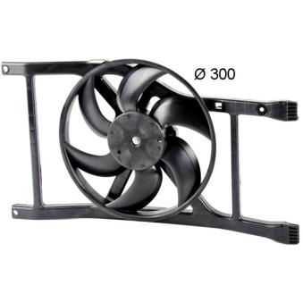 Ventilateur, refroidissement du moteur MAHLE OEM 0000052057329
