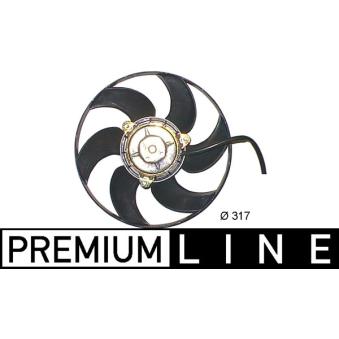 Ventilateur, refroidissement du moteur MAHLE [CFF 305 000P]