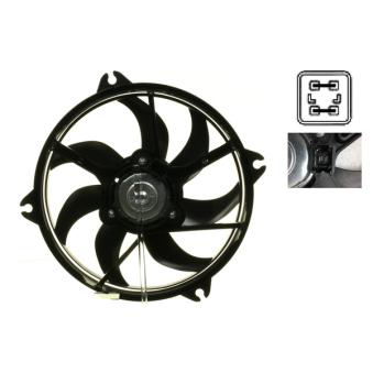 Ventilateur, refroidissement du moteur MAHLE OEM 1250G0