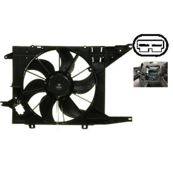 Ventilateur, refroidissement du moteur MAHLE CFF 327 000S