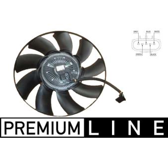 Ventilateur, refroidissement du moteur MAHLE CFF 476 000P