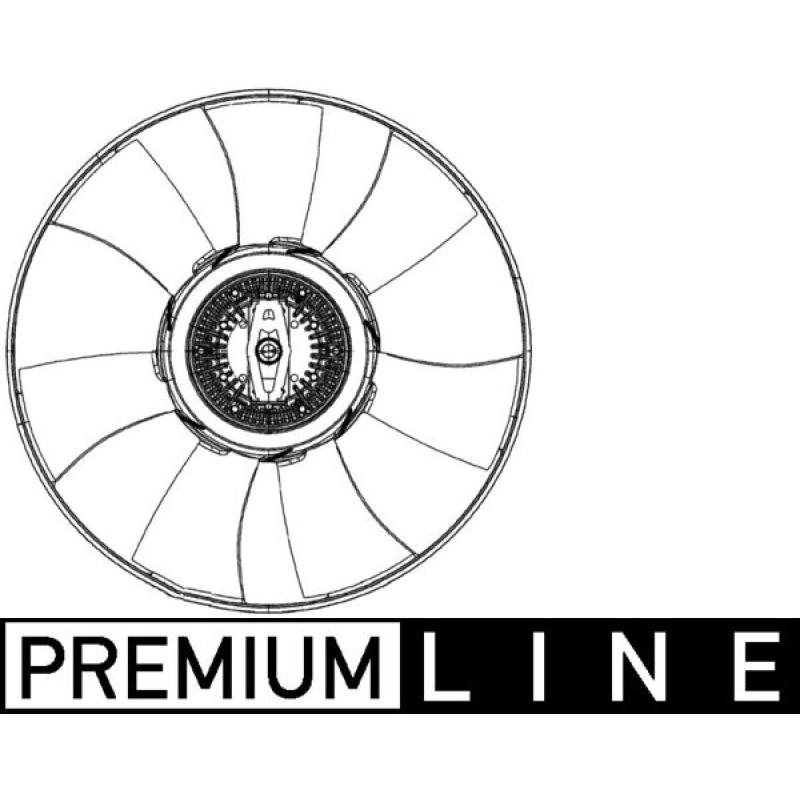 Ventilateur, refroidissement du moteur MAHLE CFF 492 000P - Visuel 1