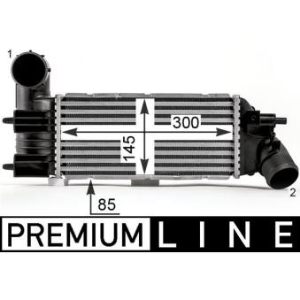 Intercooler, échangeur MAHLE CI 26 000P