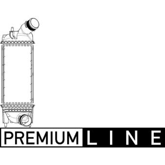 Intercooler, échangeur MAHLE CI 310 000P