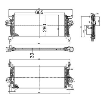 Intercooler, échangeur MAHLE CI 515 000S