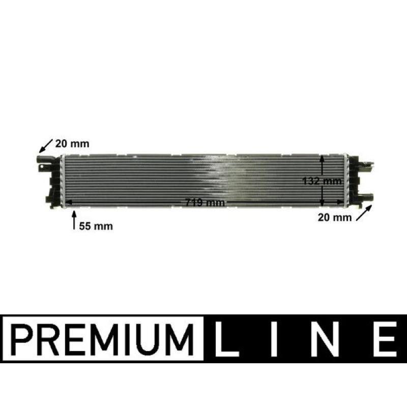 Radiateur basse température, intercooler MAHLE CIR 12 000P - Visuel 1