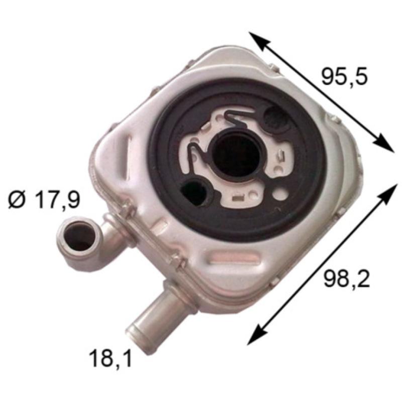 Radiateur d'huile MAHLE CLC 165 000S - Visuel 1