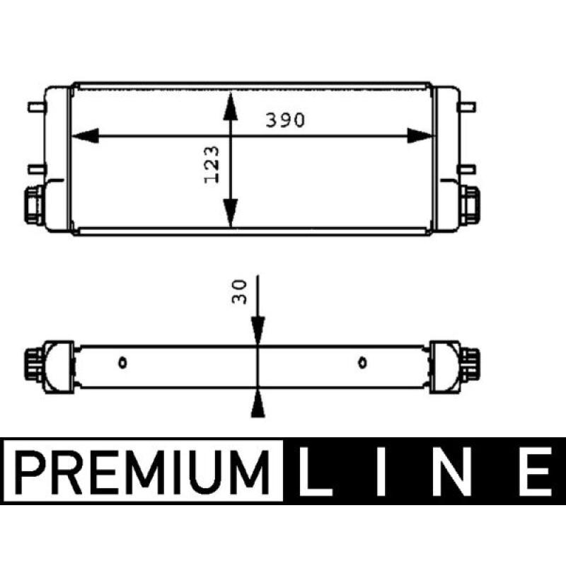 Radiateur d'huile MAHLE CLC 169 001P - Visuel 1