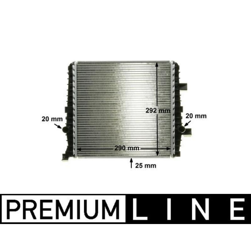 Radiateur, refroidissement du moteur MAHLE CR 1027 000P - Visuel 1