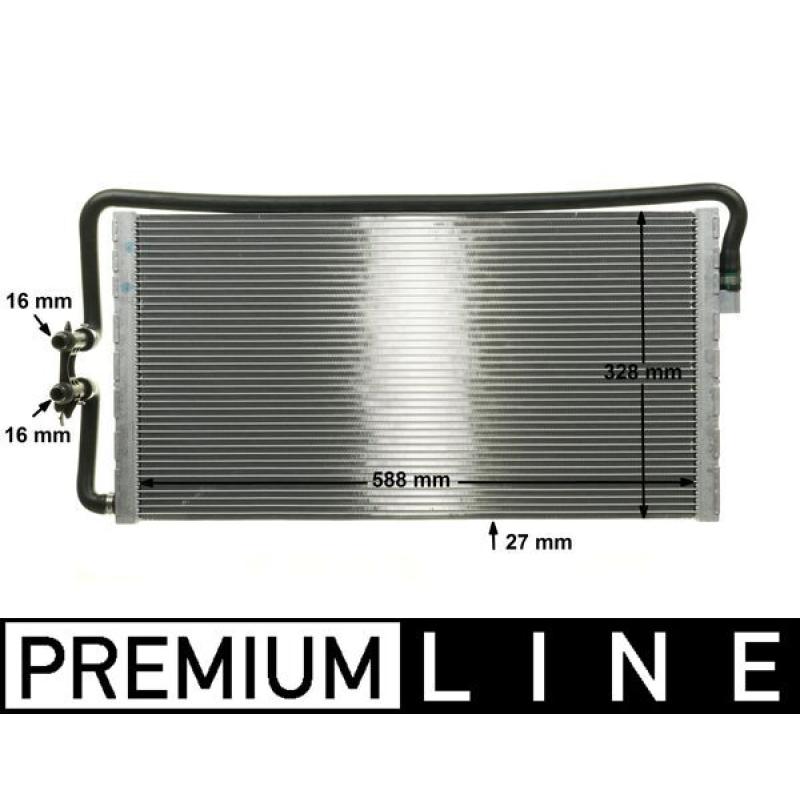 Radiateur basse température, intercooler MAHLE CR 1044 000P - Visuel 1