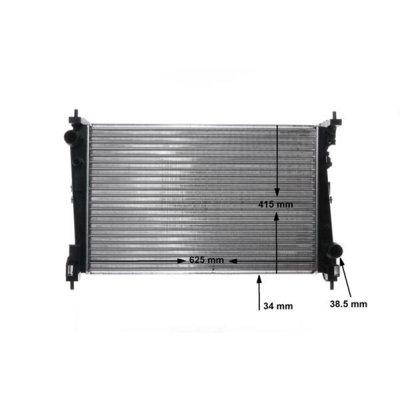 Radiateur, refroidissement du moteur MAHLE CR 1112 000S - Visuel 2