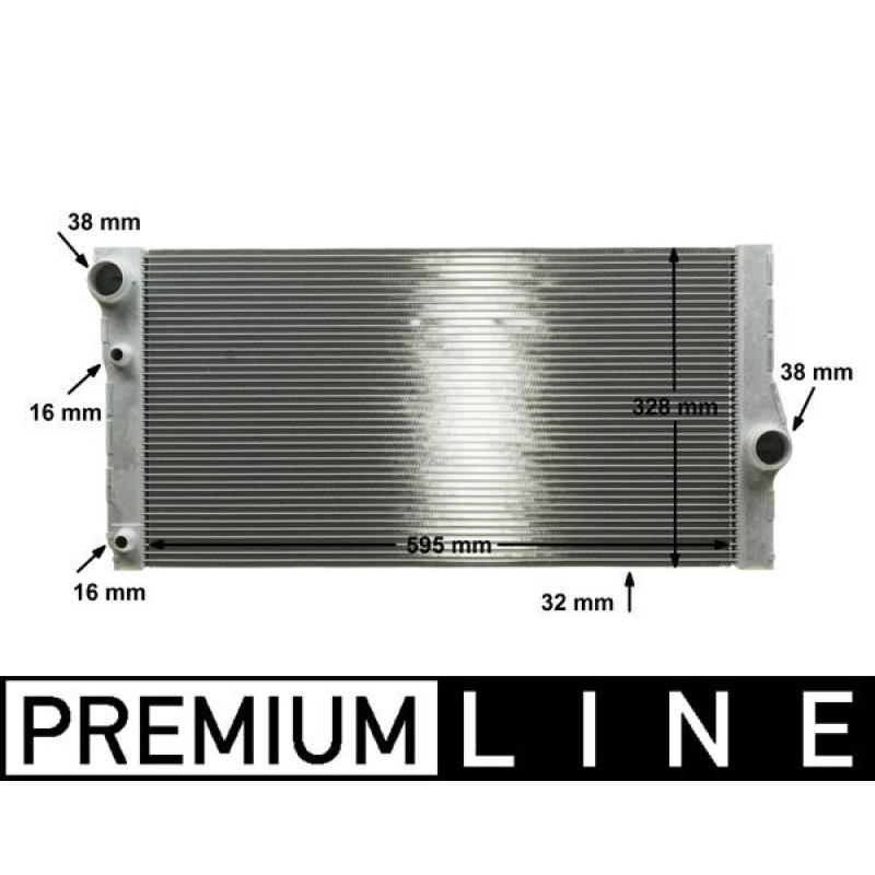 Radiateur, refroidissement du moteur MAHLE CR 1147 000P - Visuel 1