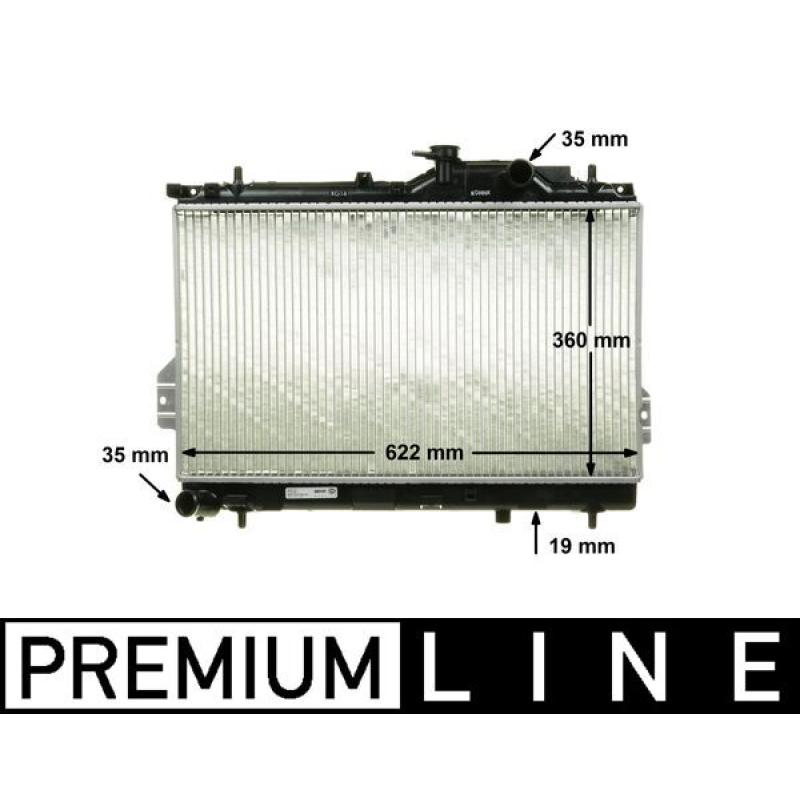 Radiateur, refroidissement du moteur MAHLE CR 1294 000P - Visuel 1