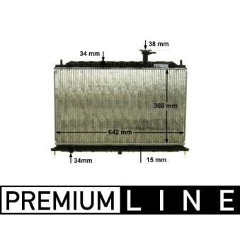 Radiateur, refroidissement du moteur MAHLE OEM S253101G000