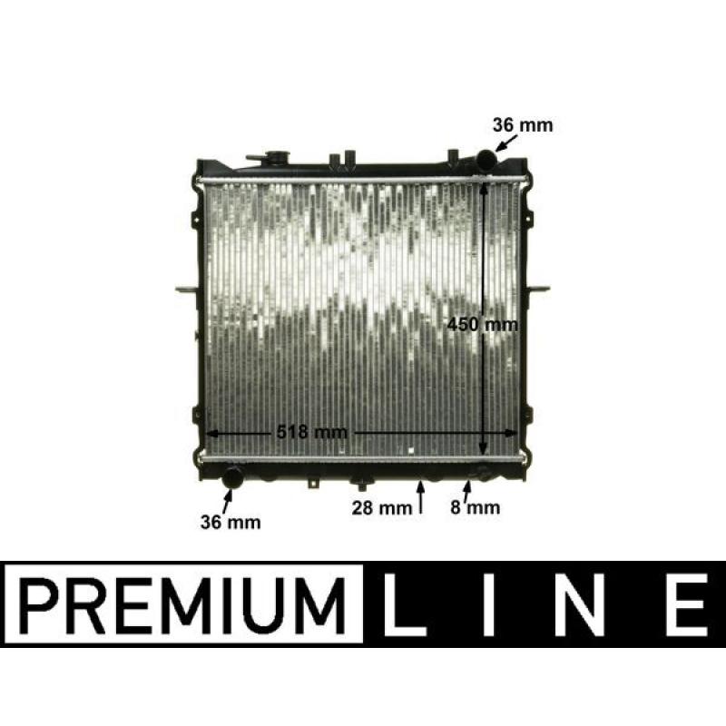 Radiateur, refroidissement du moteur MAHLE CR 1325 000P - Visuel 1