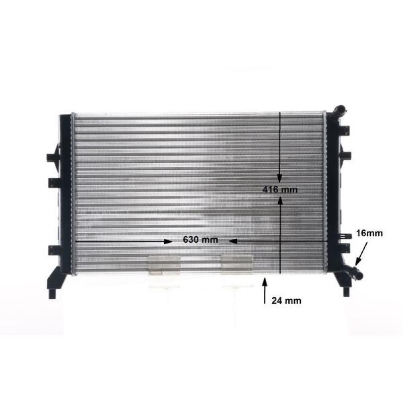 Radiateur, refroidissement du moteur MAHLE CR 1382 000S - Visuel 1