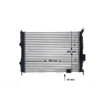 Radiateur, refroidissement du moteur MAHLE OEM 21400JD000