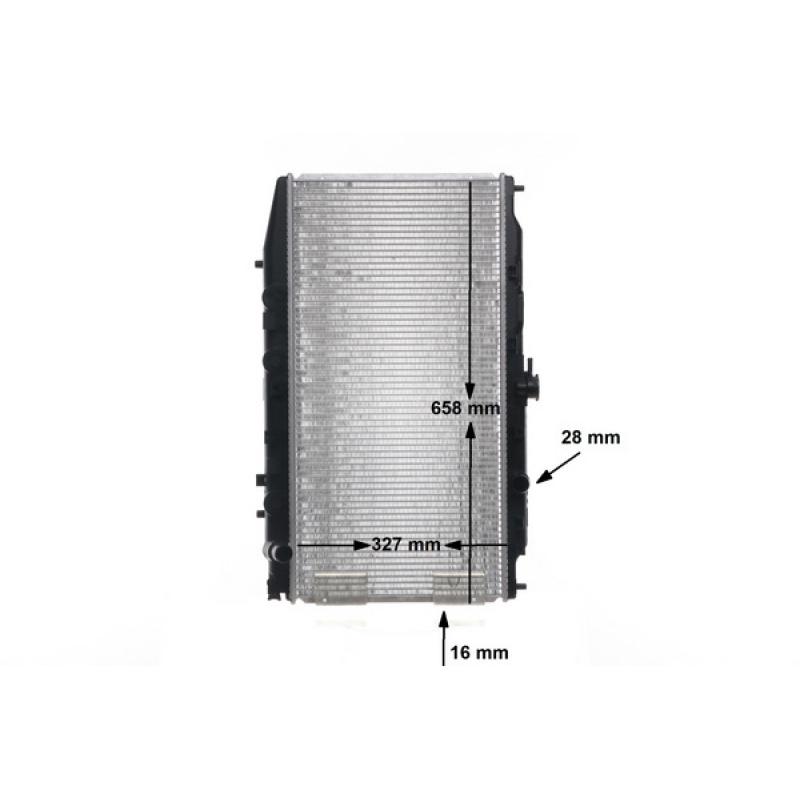 Radiateur, refroidissement du moteur MAHLE CR 158 000S - Visuel 2