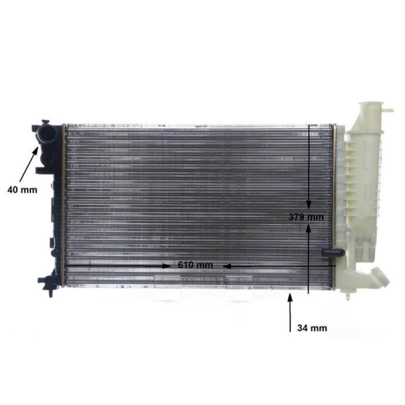 Radiateur, refroidissement du moteur MAHLE CR 170 000S - Visuel 2