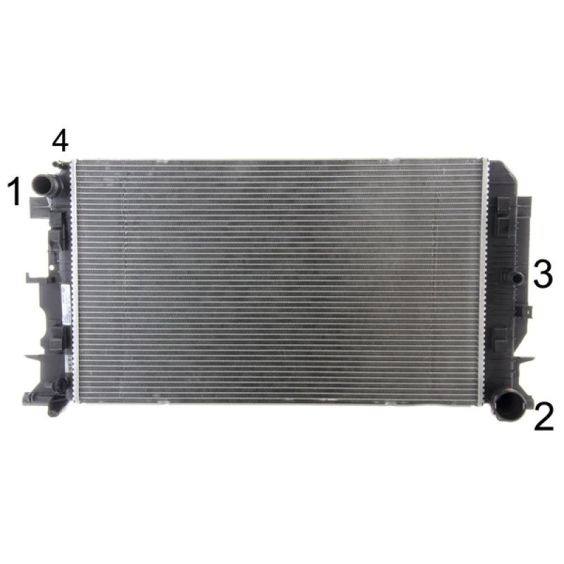 Radiateur, refroidissement du moteur MAHLE CR 1719 000P - Visuel 1