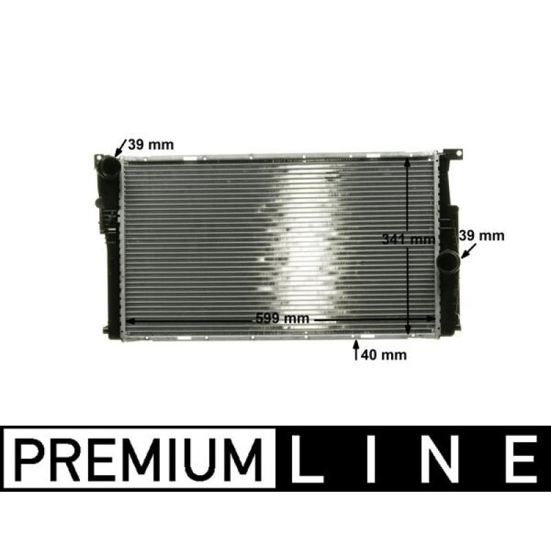 Radiateur, refroidissement du moteur MAHLE CR 1908 000P - Visuel 1