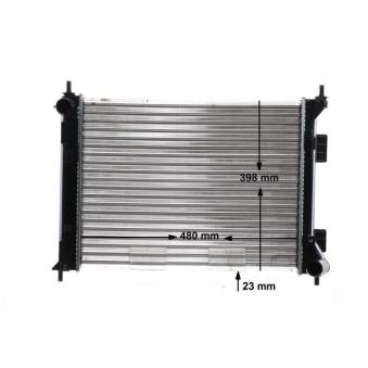 Radiateur, refroidissement du moteur MAHLE CR 2108 000S pour HYUNDAI IX20 1.4 CRDi - 90cv