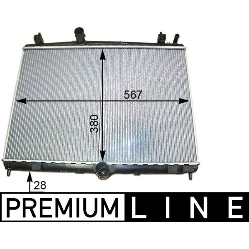 Radiateur, refroidissement du moteur MAHLE CR 2113 000P - Visuel 1