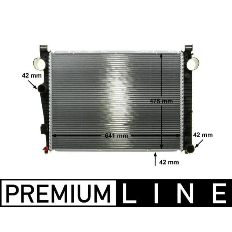Radiateur, refroidissement du moteur MAHLE CR 226 000P - Visuel 1