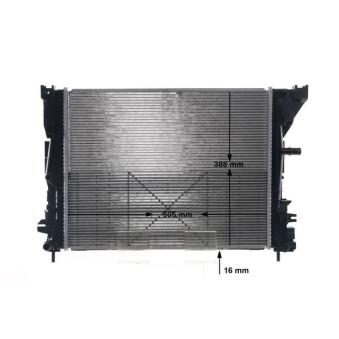 Radiateur, refroidissement du moteur MAHLE CR 2264 000S