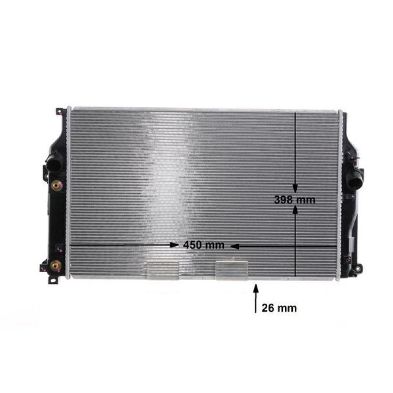 Radiateur, refroidissement du moteur MAHLE CR 2271 000S - Visuel 1